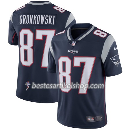 Herren New England Patriots Trikot Rob Gronkowski 87 Nike Navy